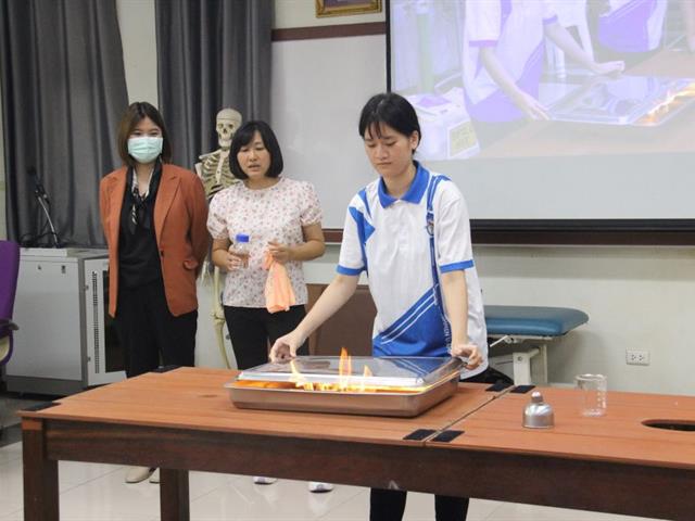 คณะสหเวชศาสตร์ จัดโครงการส่งเสริมทักษะทางด้านความปลอดภัยในห้องปฏิบัติการและภาวะฉุกเฉิน