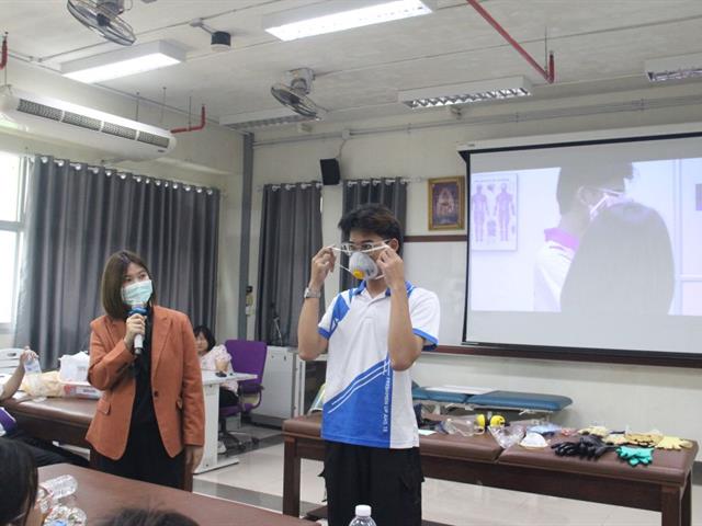 คณะสหเวชศาสตร์ จัดโครงการส่งเสริมทักษะทางด้านความปลอดภัยในห้องปฏิบัติการและภาวะฉุกเฉิน