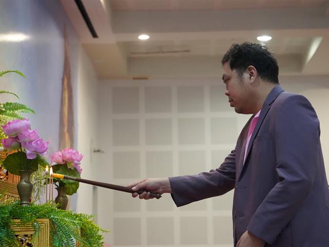 ทำบุญคณะ ครบรอบ 25 ปี และบายศรีสู่ขวัญ