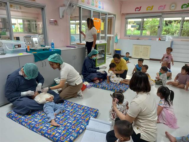 การส่งเสริมพัฒนาการและสุขภาพสำหรับเด็กปฐมวัย