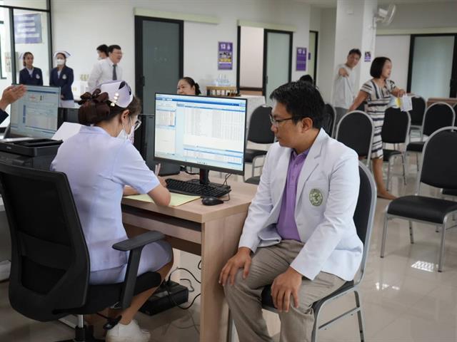 มหาวิทยาลัยพะเยา จัดโครงการตรวจสุขภาพบุคลากรมหาวิทยาลัยพะเยา ประจำปี 2568 ภายใต้มาตราการ “บริการทางด้านสุขภาพ และสาธารณสุขที่ทันสมัย เพื่อสุขภาวะที่ดี”