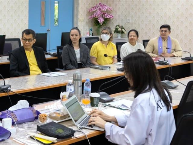 คณะศิลปศาสตร์รับการตรวจประเมินการประกันคุณภาพการศึกษาภายใน ระดับหลักสูตร ประจำปีการศึกษา 2567