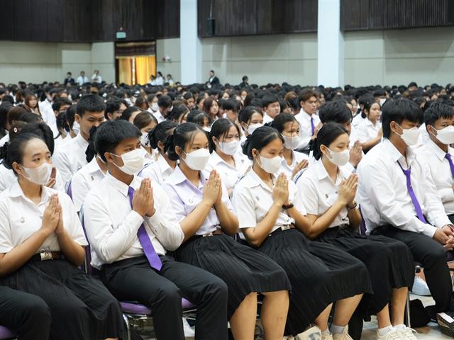 พิธีไหว้ครู มหาวิทยาลัยพะเยา ประจำปีการศึกษา 2568 "น้อมประณตขาบสักกา มหาคุรุปาจรีย์ สดุดีพระคุณที่สาม"