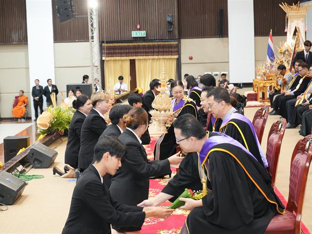 พิธีไหว้ครู มหาวิทยาลัยพะเยา ประจำปีการศึกษา 2568 "น้อมประณตขาบสักกา มหาคุรุปาจรีย์ สดุดีพระคุณที่สาม"