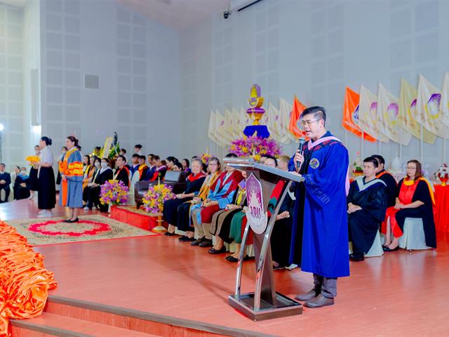 คณะศิลปศาสตร์จัดพิธีไหว้ครู “กราบคุรุปูจา ครูบาอาจารย์เจ้า” ประจำปีการศึกษา ๒๕๖๘