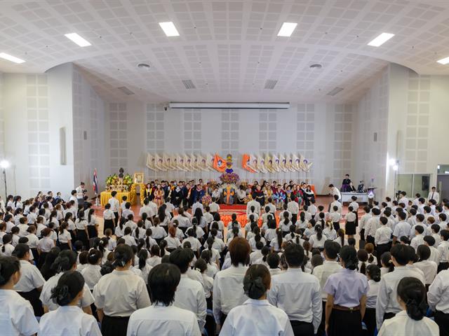 คณะศิลปศาสตร์จัดพิธีไหว้ครู “กราบคุรุปูจา ครูบาอาจารย์เจ้า” ประจำปีการศึกษา ๒๕๖๘