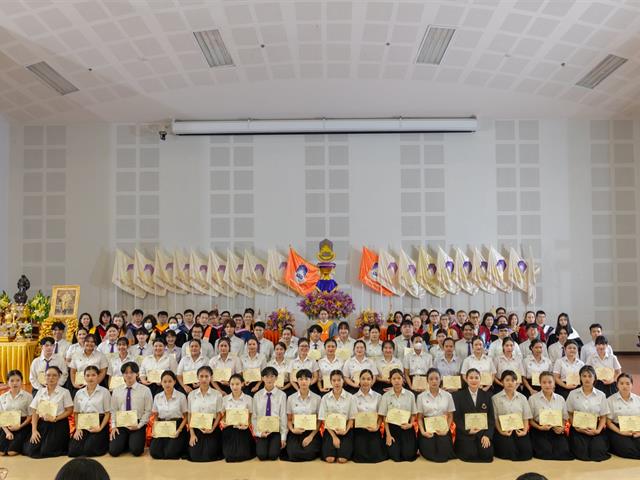 คณะศิลปศาสตร์จัดพิธีไหว้ครู “กราบคุรุปูจา ครูบาอาจารย์เจ้า” ประจำปีการศึกษา ๒๕๖๘