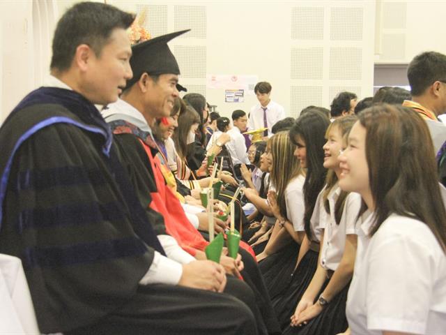 คณะสหเวชศาสตร์ จัดพิธีไหว้ครู คณะสหเวชศาสตร์ ประจำปีการศึกษา 2568 