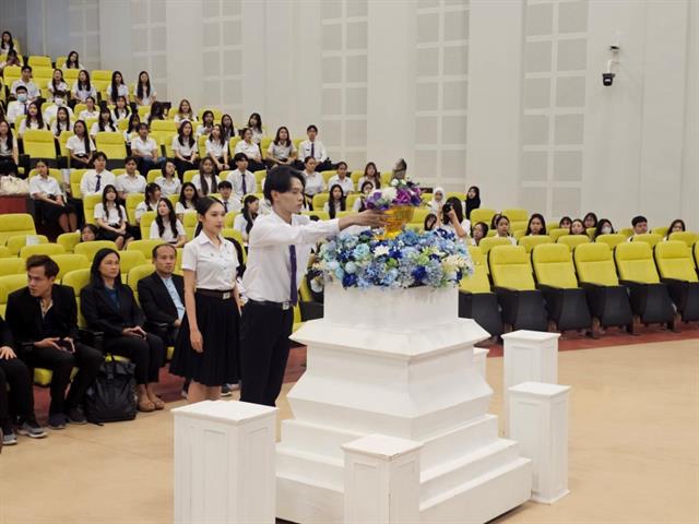 คณะสหเวชศาสตร์ จัดพิธีไหว้ครู คณะสหเวชศาสตร์ ประจำปีการศึกษา 2568 