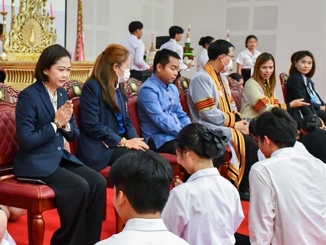 พิธีไหว้ครู วิทยาลัยการศึกษา มหาวิทยาลัยพะเยา ประจำปีการศึกษา 2568