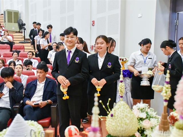 พิธีไหว้ครู วิทยาลัยการศึกษา มหาวิทยาลัยพะเยา ประจำปีการศึกษา 2568