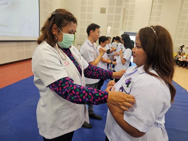 จัดพิธีรับกาวน์ ก้าวสู่วิชาชีพ ประจำปีการศึกษา 2568