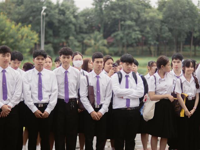 คณะวิศวกรรมศาสตร์ จัดพิธีไหว้ครูและสักการะพระวิษณุกรรม ประจำปีการศึกษา 2568