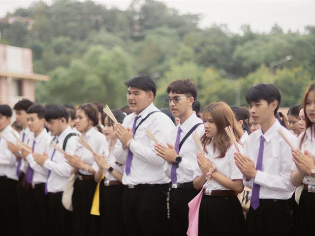 คณะวิศวกรรมศาสตร์ จัดพิธีไหว้ครูและสักการะพระวิษณุกรรม ประจำปีการศึกษา 2568