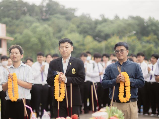 คณะวิศวกรรมศาสตร์ จัดพิธีไหว้ครูและสักการะพระวิษณุกรรม ประจำปีการศึกษา 2568