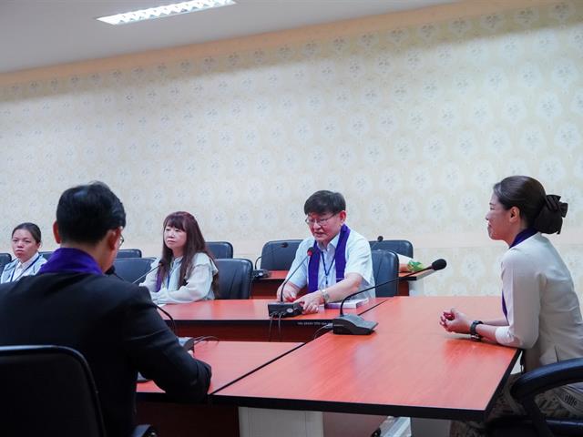 ต้อนรับ Nanhua University, Taiwan