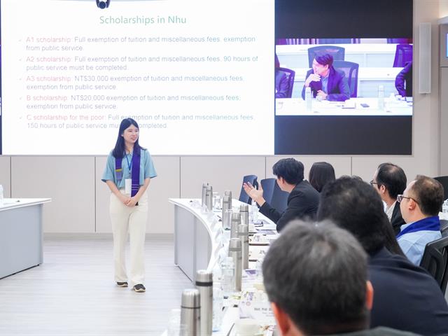ต้อนรับ Nanhua University, Taiwan
