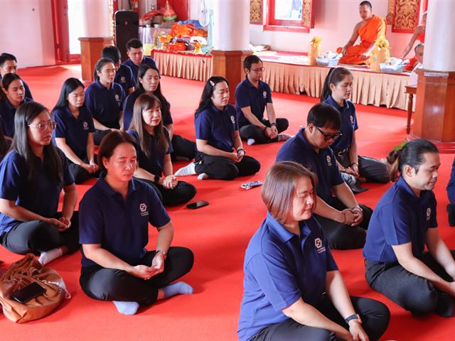 กองแผนงาน ดำเนินโครงการเสริมสร้างความเข้มแข็งด้านคุณธรรมและธรรมาภิบาลในหน่วยงาน และร่วมสืบสานประเพณีถวายเทียนพรรษา