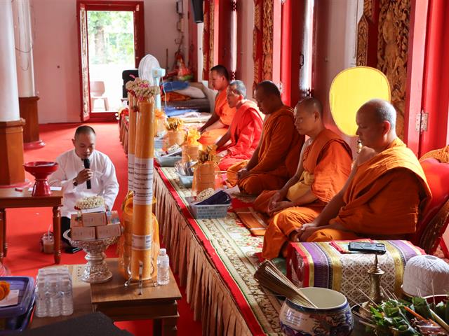 กองแผนงาน ดำเนินโครงการเสริมสร้างความเข้มแข็งด้านคุณธรรมและธรรมาภิบาลในหน่วยงาน และร่วมสืบสานประเพณีถวายเทียนพรรษา