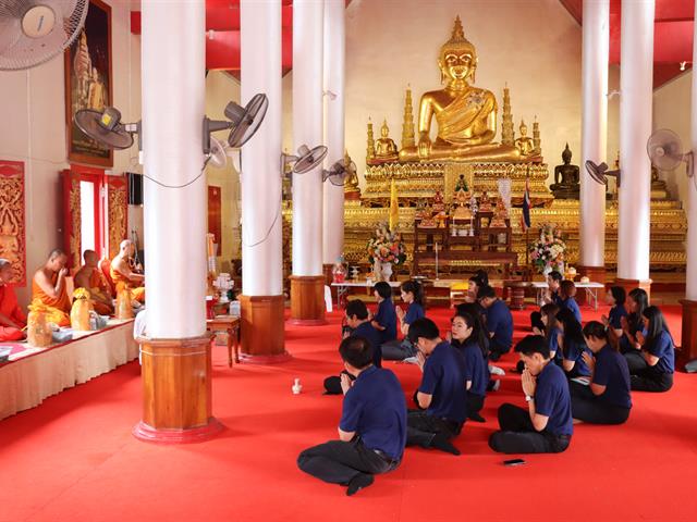กองแผนงาน ดำเนินโครงการเสริมสร้างความเข้มแข็งด้านคุณธรรมและธรรมาภิบาลในหน่วยงาน และร่วมสืบสานประเพณีถวายเทียนพรรษา