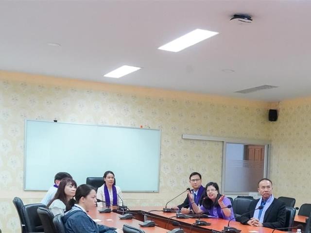 คณะศิลปศาสตร์ มหาวิทยาลัยพะเยาร่วมให้การต้อนรับ Nanhua University สาธารณรัฐจีน (ไต้หวัน)