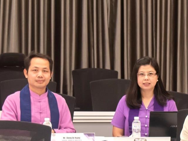 คณะศิลปศาสตร์ มหาวิทยาลัยพะเยาร่วมให้การต้อนรับ Nanhua University สาธารณรัฐจีน (ไต้หวัน)
