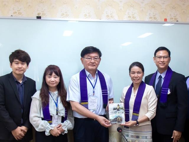 คณะศิลปศาสตร์ มหาวิทยาลัยพะเยาร่วมให้การต้อนรับ Nanhua University สาธารณรัฐจีน (ไต้หวัน)