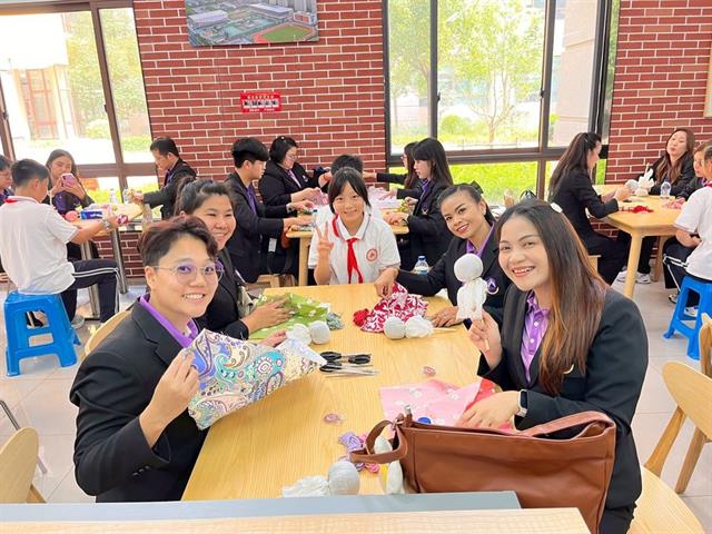 นิสิตบริหารการศึกษาวิทยาเขตเชียงรายและวิทยาลัยการศึกษา ศึกษาดูงาน ณ สาธารณรัฐประชาชนจีน