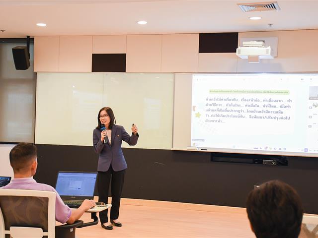 School of Education conducted the training project on teacher quality development to promote the achievement of learning outcomes according to higher education qualification standards, “Becoming a Professional Lecturer UP PSF”