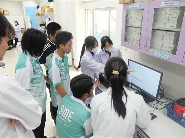 คณะวิทยาศาสตร์การแพทย์เปิดบ้านต้อนรับนักเรียนและคณะครูจากโรงเรียนตากพิทยาคม