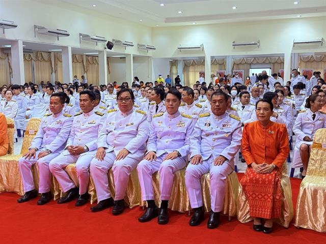 พิธีถวายพระพรเฉลิมพระเกียรติ สมเด็จพระเจ้าน้องนางเธอ เจ้าฟ้าจุฬาภรณวลัยลักษณ์ อัครราชกุมารี ฯ 