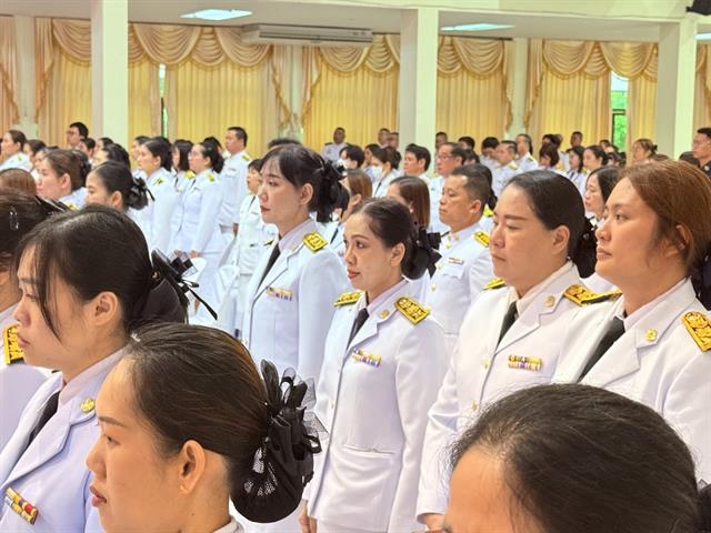 พิธีถวายพระพรเฉลิมพระเกียรติ สมเด็จพระเจ้าน้องนางเธอ เจ้าฟ้าจุฬาภรณวลัยลักษณ์ อัครราชกุมารี ฯ 