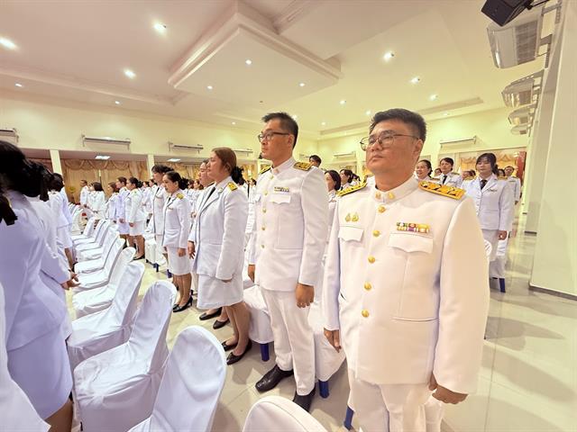 พิธีถวายพระพรเฉลิมพระเกียรติ สมเด็จพระเจ้าน้องนางเธอ เจ้าฟ้าจุฬาภรณวลัยลักษณ์ อัครราชกุมารี ฯ 