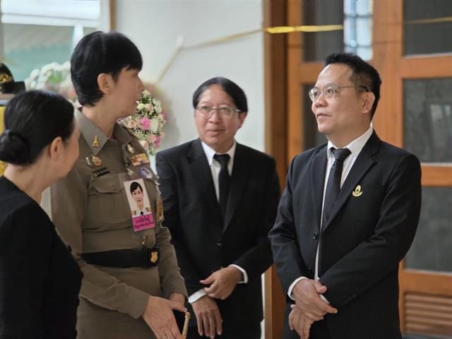 มหาวิทยาลัยพะเยาร่วมเป็นเจ้าภาพสวดพระอภิธรรมศพ คุณแม่วณี ปริญญาพงษ์ มารดาของ ดร.ปิยรัษฎ์ ปริญญาพงษ์ เจริญทรัพย์ ผู้ช่วยผู้อำนวยการ และเลขานุการโครงการอนุรักษ์พันธุกรรมพืชอันเนื่องมาจากพระราชดำริฯ