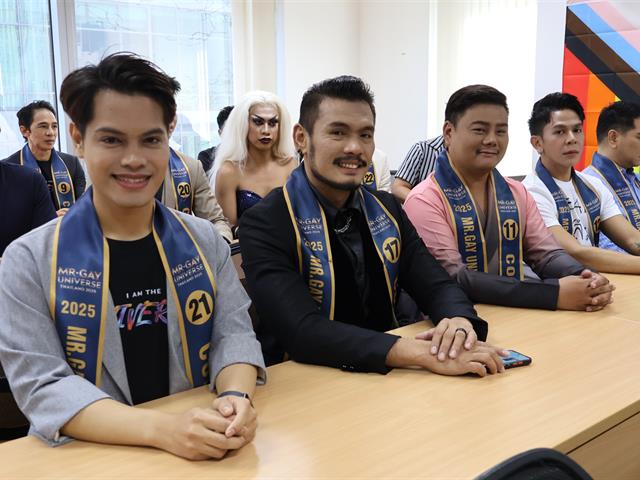 ปริญญาโท สาขาวิชาการจัดการการท่องเที่ยว โรงแรม และธุรกิจบริการ ร่วมกับ Mr. Gay Universe Thailand 2025 การนำเสนอ “โครงการรณรงค์เพื่อสังคม LGBTQ+” ณ วิทยาลัยการจัดการ มหาวิทยาลัยพะเยา