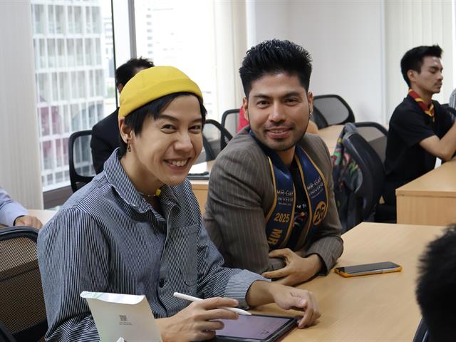 ปริญญาโท สาขาวิชาการจัดการการท่องเที่ยว โรงแรม และธุรกิจบริการ ร่วมกับ Mr. Gay Universe Thailand 2025 การนำเสนอ “โครงการรณรงค์เพื่อสังคม LGBTQ+” ณ วิทยาลัยการจัดการ มหาวิทยาลัยพะเยา