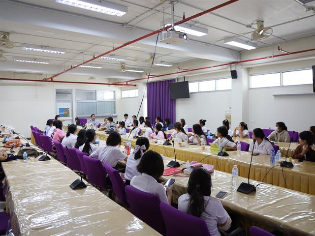 โครงการเตรียมความพร้อมและปฐมนิเทศผู้เข้าอบรมหลักสูตรประกาศนียบัตรผู้ช่วยพยาบาล ประจำปีการศึกษา 2568