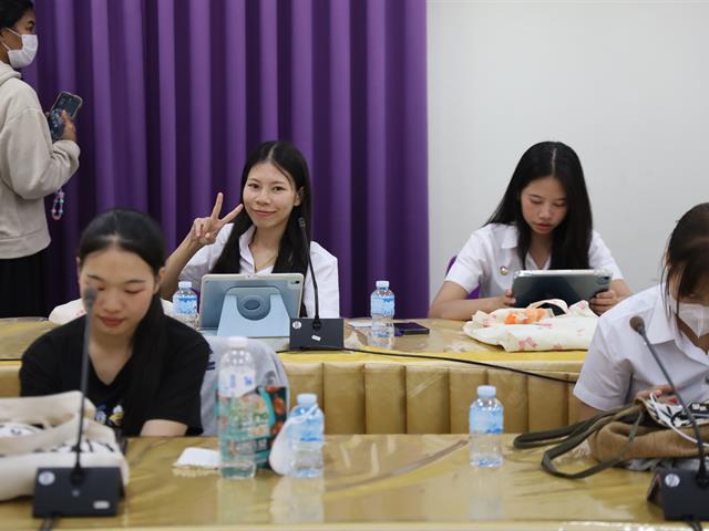 โครงการเตรียมความพร้อมและปฐมนิเทศผู้เข้าอบรมหลักสูตรประกาศนียบัตรผู้ช่วยพยาบาล ประจำปีการศึกษา 2568