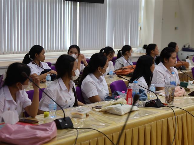 โครงการเตรียมความพร้อมและปฐมนิเทศผู้เข้าอบรมหลักสูตรประกาศนียบัตรผู้ช่วยพยาบาล ประจำปีการศึกษา 2568