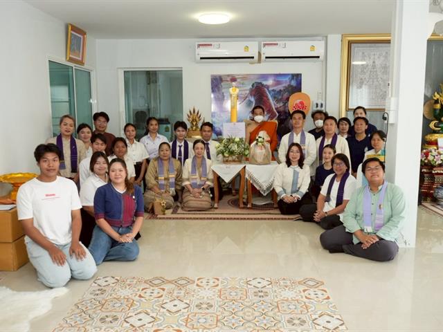 มหาวิทยาลัยพะเยา สืบสานประเพณีถวายเทียนพรรษา เนื่องในเทศกาลวันเข้าพรรษา ประจำปี 2568