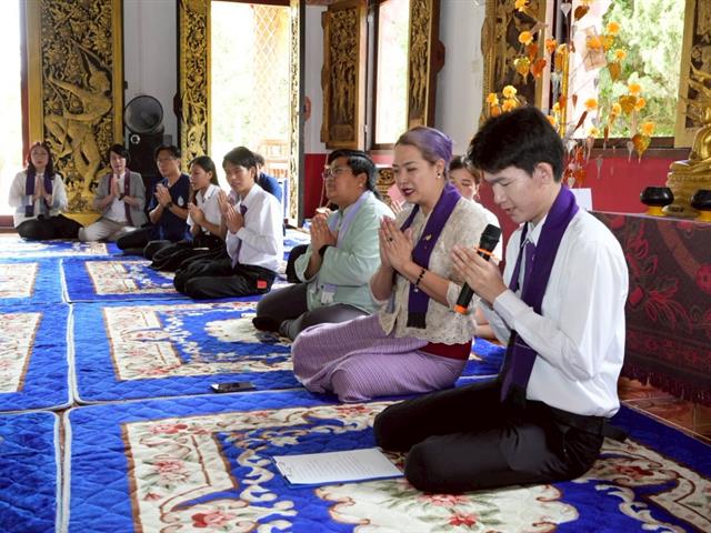 มหาวิทยาลัยพะเยา สืบสานประเพณีถวายเทียนพรรษา เนื่องในเทศกาลวันเข้าพรรษา ประจำปี 2568