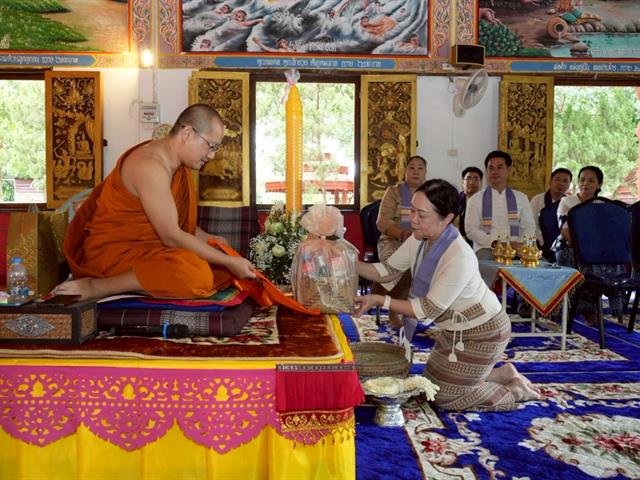 มหาวิทยาลัยพะเยา สืบสานประเพณีถวายเทียนพรรษา เนื่องในเทศกาลวันเข้าพรรษา ประจำปี 2568