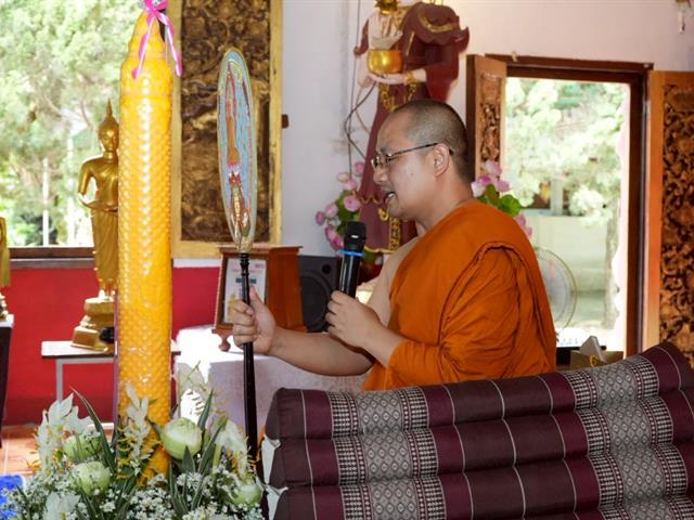 มหาวิทยาลัยพะเยา สืบสานประเพณีถวายเทียนพรรษา เนื่องในเทศกาลวันเข้าพรรษา ประจำปี 2568