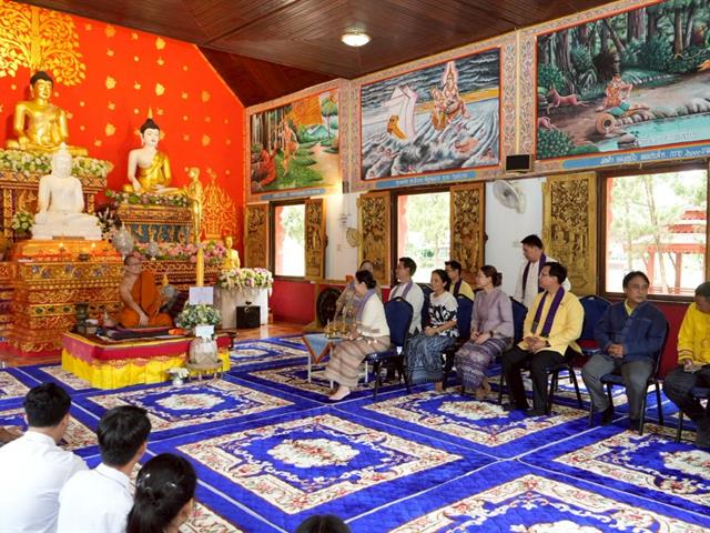 มหาวิทยาลัยพะเยา สืบสานประเพณีถวายเทียนพรรษา เนื่องในเทศกาลวันเข้าพรรษา ประจำปี 2568