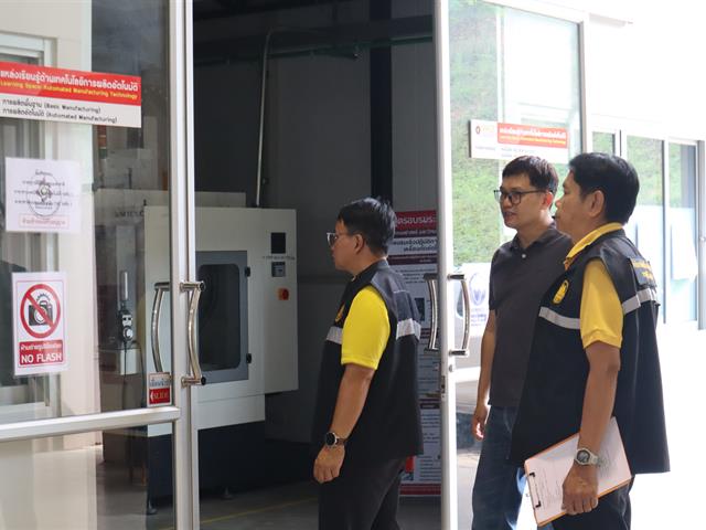 RACE, Engineering UP Welcomes Phayao Skill Development Office for Readiness Assessment toward Establishing a National Skill Standard Testing Center