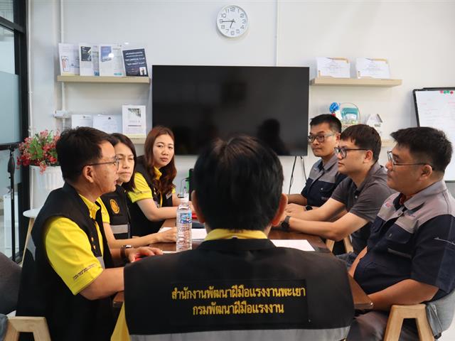 RACE, Engineering UP Welcomes Phayao Skill Development Office for Readiness Assessment toward Establishing a National Skill Standard Testing Center