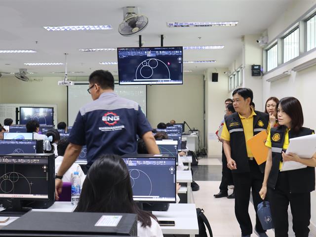 RACE, Engineering UP Welcomes Phayao Skill Development Office for Readiness Assessment toward Establishing a National Skill Standard Testing Center