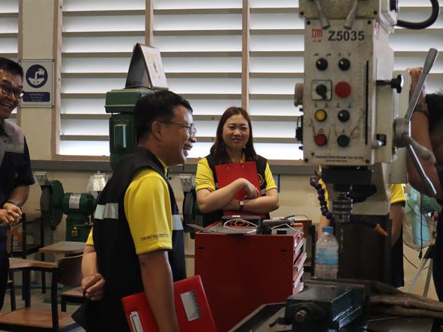 RACE, Engineering UP Welcomes Phayao Skill Development Office for Readiness Assessment toward Establishing a National Skill Standard Testing Center