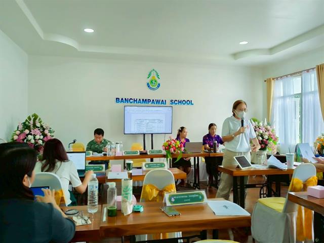 วิทยาลัยการศึกษา จัดอบรมเชิงปฏิบัติการจัดทำหลักสูตรท้องถิ่นโรงเรียนบ้านจำป่าหวาย โดยบูรณาการร่วมกับโครงการ 1 คณะ 1 เป้าหมายการพัฒนาที่ยั่งยืน (SDGs)