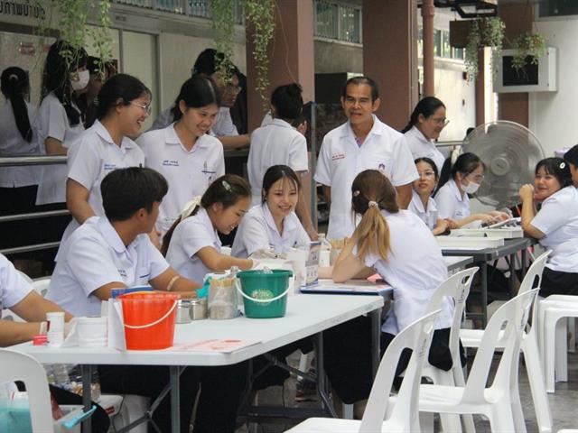 การรับบริจาคโลหิตเนื่องในวันเทคนิคการแพทย์ไทย ประจำปี 2568